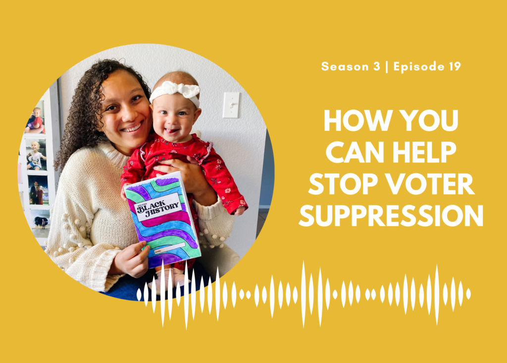 First Name Basis Podcast, Season 3, Episode 19, "How You Can Help Stop Voter Suppression"