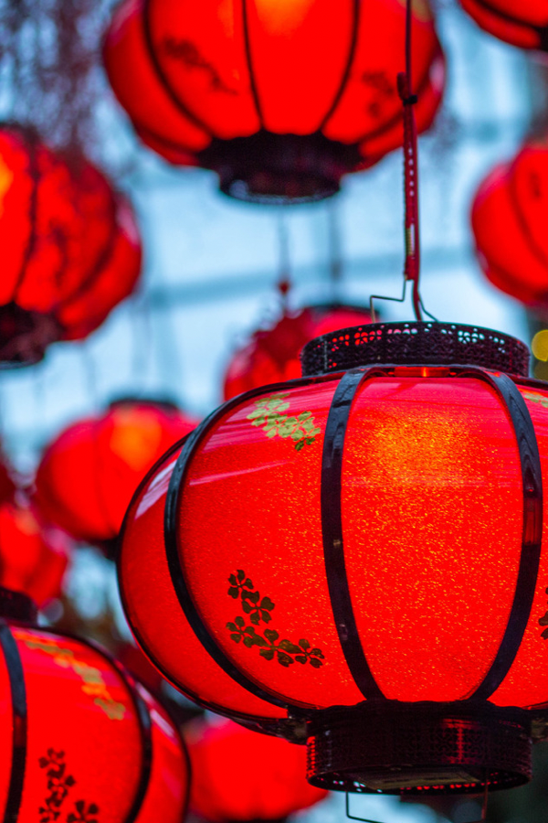 Lunar New Year lanterns